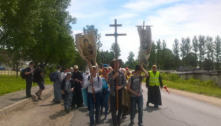 Крестный ход белорусских греко-католиков. Фото: Catholic.by