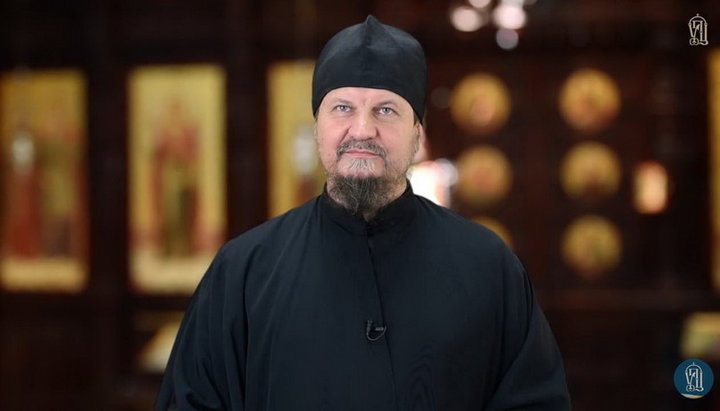 Настоятель київського храму святих апостолів Петра і Павла архімандрит Аліпій (Светличний). Фото: УПЦ