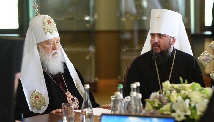 Филарет Денисенко и Епифаний Думенко. Фото: Facebook