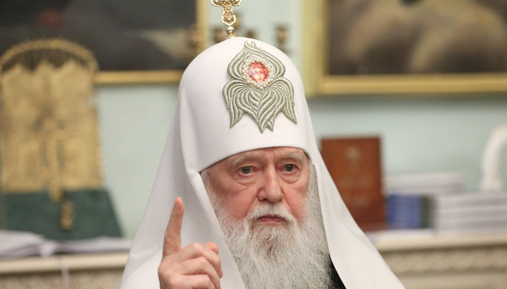 Head of the UOC-KP Filaret Denisenko. Photo: UNIAN