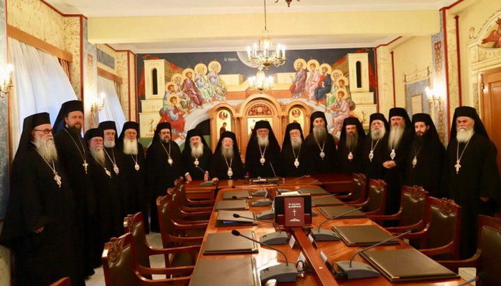 Священний Синод Елладської Церкви. Фото: orthodoxianewsagency.gr