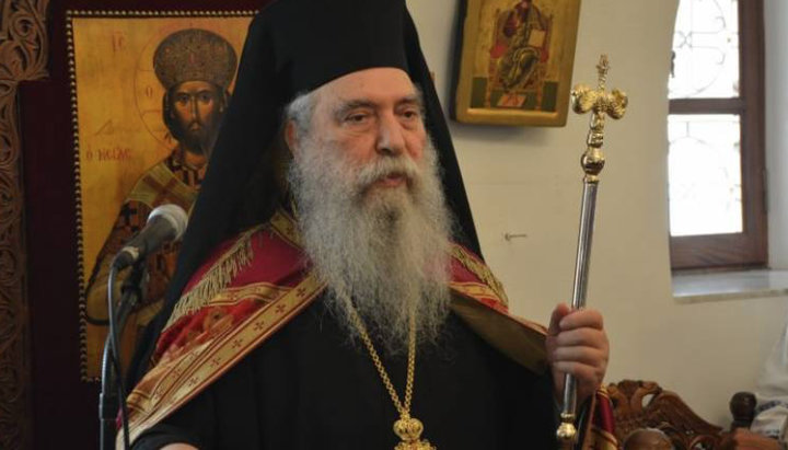 Митрополит Монемвасийский и Спартанский Евстафий. Фото: vimaorthodoxias.gr