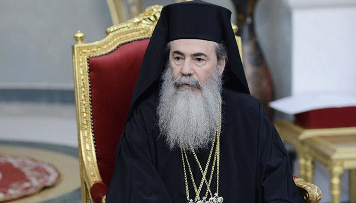 Патриарх Иерусалимский Феофил III. Фото: nk.org.ua