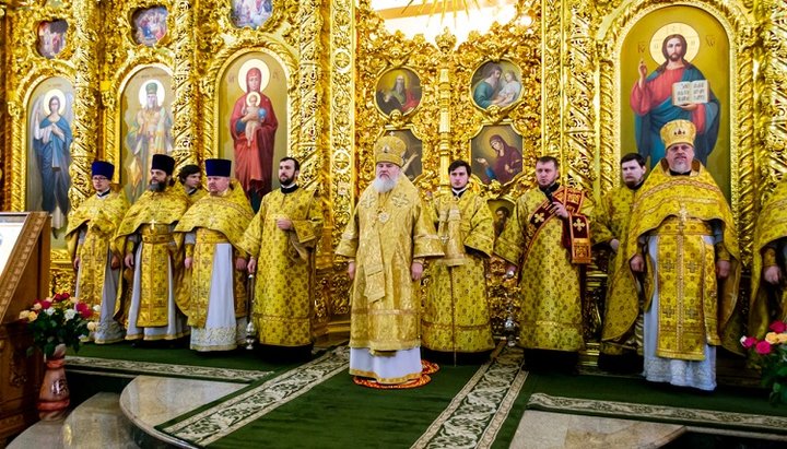 Митрополит Кіровоградський і Новомиргородський Іоасаф взяв участь у святкуванні пам'яті свого небесного покровителя. Фото: Бєлгородська єпархія РПЦ