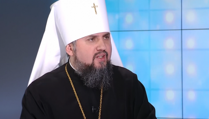 Глава ПЦУ Епифаний Думенко. Фото: radiosvoboda.org