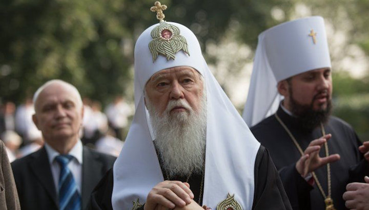Глава УПЦ КП Філарет Денисенко і глава ПЦУ Епіфаній Думенко. Фото: glavred.info