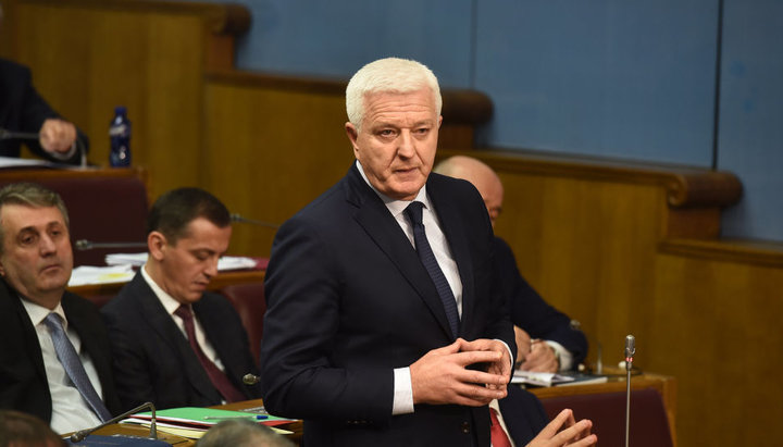 Прем’єр-міністр Чорногорії Душко Маркович. Фото: Супутник-Сербія