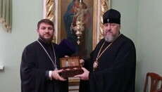 Мощі полтавських святих Іларіона і Афанасія передали в дар київському храму