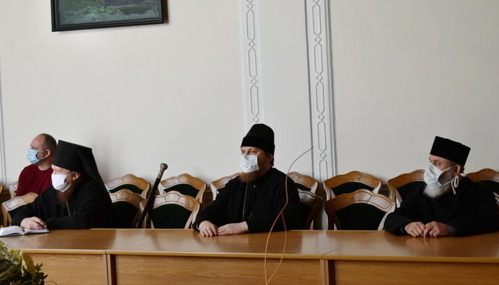 Духовенство і влада Волині обговорили святкування Пасхи в період карантину. Фото: pravoslavna.volyn.ua