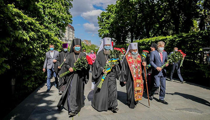 Блаженніший Митрополит Київський і всієї України Онуфрій. Фото: скріншот відео на YouTube-каналі телеканалу «Наш»
