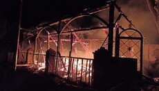 У пожежі згорів образ Богородиці Варнаковського монастиря Елладської Церкви