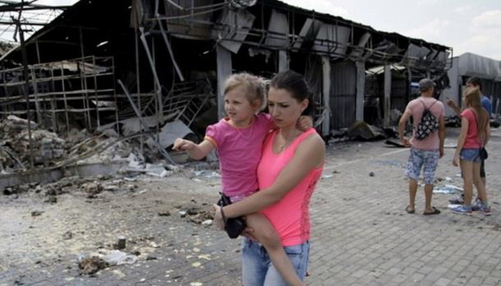 Вооруженный конфликт на Донбассе. Фото: korrespondent.net