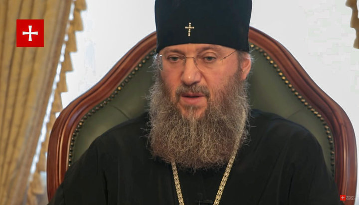 Митрополит Бориспільський і Броварський Антоній. Фото: скріншот з youtube-каналу Перший Козацький