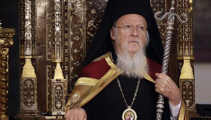 Патріарх Варфоломій. Фото: ukrinform.ru