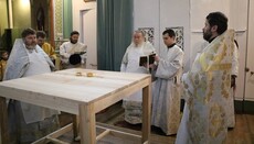 Митрополит Іриней освятив центральний приділ Благовіщенського храму