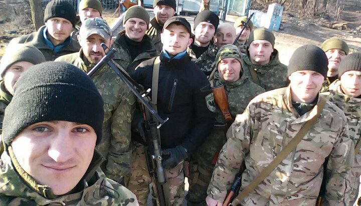Назарій Кішак (перший зліва). Фото: Фейсбук Кішака