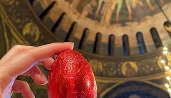 Шоколадное яйцо, доставшееся от Блаженнейшего Митрополита Онуфрия