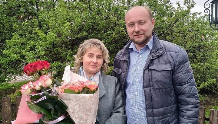 Матушка Галина з чоловіком протоієреєм Володимиром. Фото: СПЖ