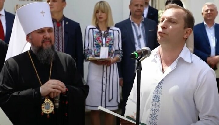 Степан Барна і Єпіфаній Думенко. Фото: скріншот Youtube-каналу «Степан Барна»
