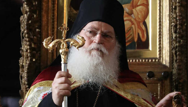 Игумен монастыря Ватопед архимандрит Ефрем. Фото: romfea.gr
