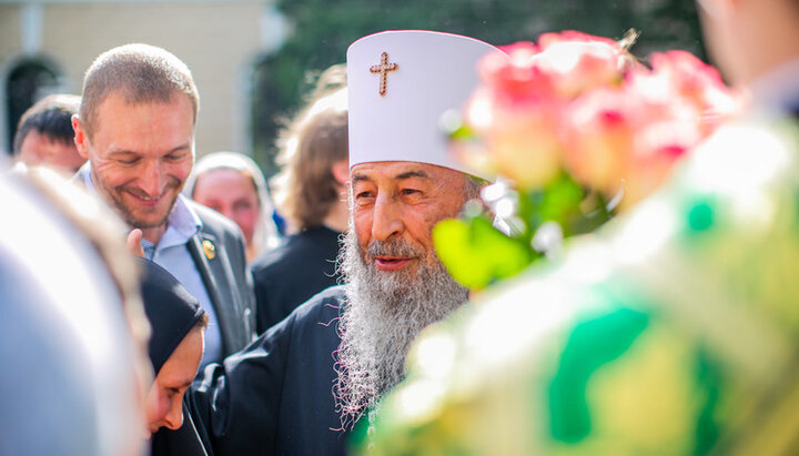 Предстоятель УПЦ Блаженнейший Митрополит Онуфрий. Фото: facebook.com/MitropolitAntoniy