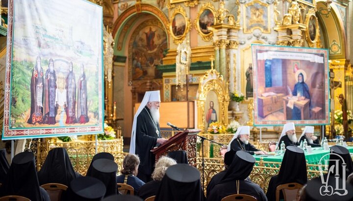 На съезде монашества УПЦ говорили о ситуации в мировом Православии и жизни обителей в современных условиях. Фото: news.church.ua