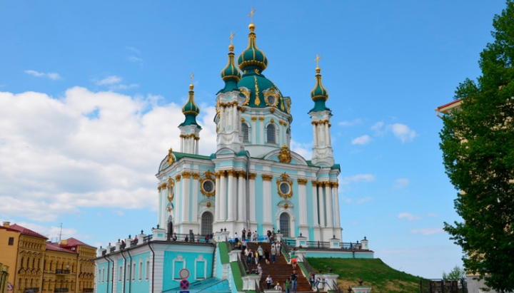 Андріївська церква. Фото: my-kiev.com