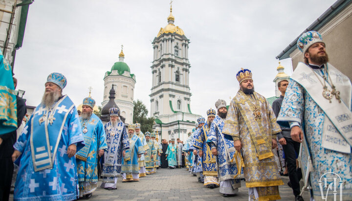 Торжества в Почаевской лавре, 5.07.21. Фото: news.church.ua