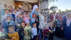 В Тернопольской епархии освятили храм УПЦ, построенный вместо захваченного