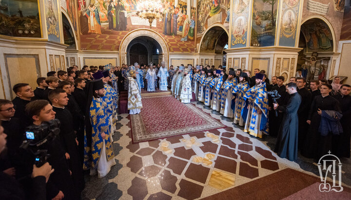 Богослужіння в Києво-Печерській лаврі, 1.09.21. Фото: news.church.ua
