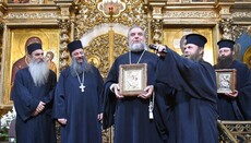 Шостацький поскаржився афонітам на «проблеми» зі священиками УПЦ