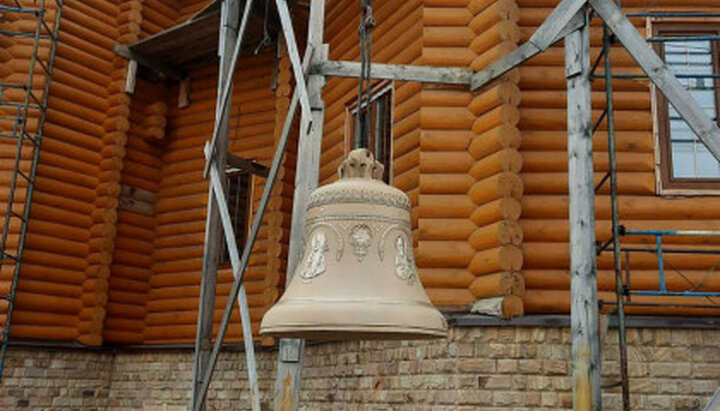 Дзвони для дзвіниці споруджуваного храму в Горлівці. Фото: gorlovka-eparhia.com.ua