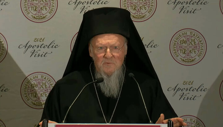 Патриарх Варфоломей в США. Фото: скриншот ютуб-канала GreekOrthodoxChurch