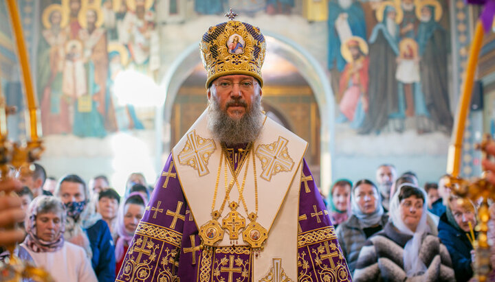 Управделами УПЦ митрополит Антоний (Паканич). Фото: facebook.com/MitropolitAntoniy