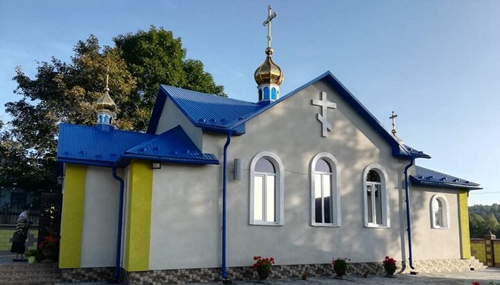 Новый храм УПЦ в честь Рождества Пресвятой Богородицы в Котюжинах. Фото: страница БФ «Фавор» в Facebook