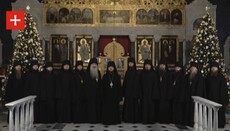 Хор Киево-Печерской лавры исполнил колядку «Діва сина породила»