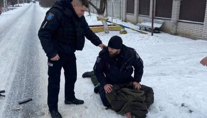 Задержание нацгвардейца, расстрелявшего сослуживцев. Фото: Facebook-страница Borys Filatov