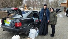 У Харкові священники УПЦ розвозять продукти й допомагають людям в ​​укритті
