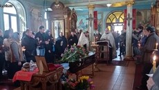 В четырех епархиях УПЦ попрощались с погибшими воинами