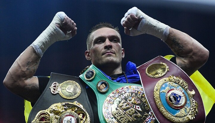 Чемпион мира по боксу Александр Усик. Фото: championat.com