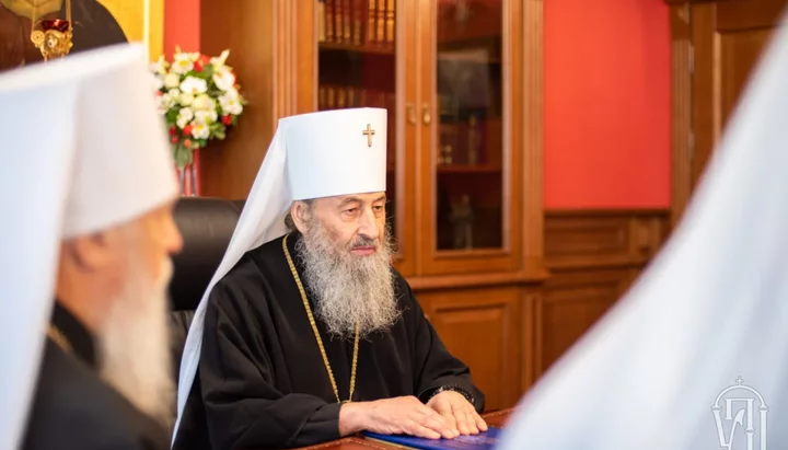 Заседание Священного Синода состоялось под председательством Блаженнейшего Митрополита Онуфрия. Фото: news.church.ua