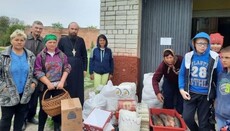 Київський храм відправив гумдопомогу в звільнені села Чернігівської області