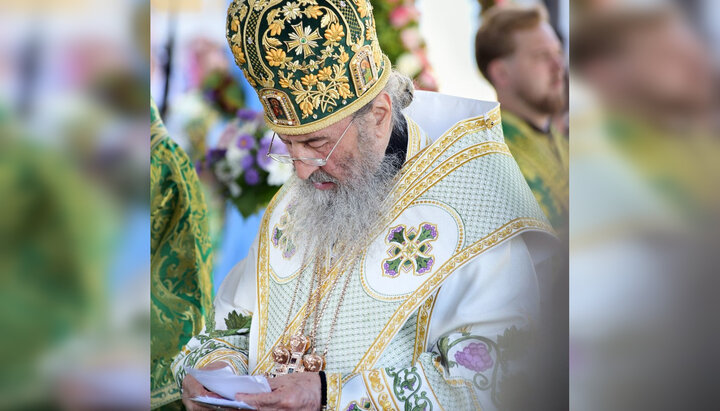 Блаженнейший Митрополит Онурфий. Фото: Сергей Рыжков