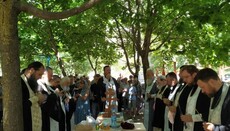 В Одеській єпархії звершили панахиду за загиблими мешканцями Сергіївки