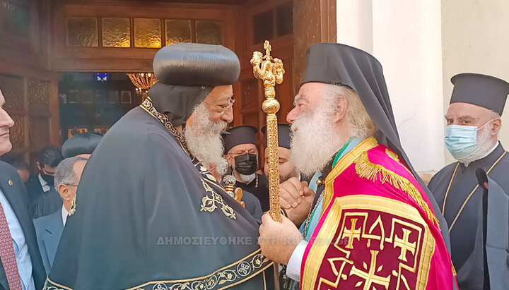 Главы Коптской и Александрийской Церквей. Фото: patriarchateofalexandria.com