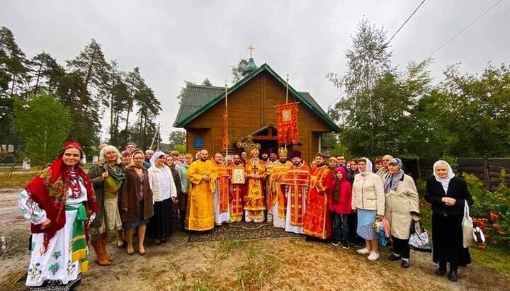 Община УПЦ КП храма Веры, Надежды, Любви и матери их Софии. Фото: Facebook-страница УПЦ Киевский патриархат