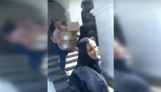 В скит Иоанна Шанхайского в Адамовке привезли гумпомощь из Краматорска