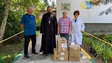 У Полтавській єпархії передали гумдопомогу дітям-сиротам та переселенцям