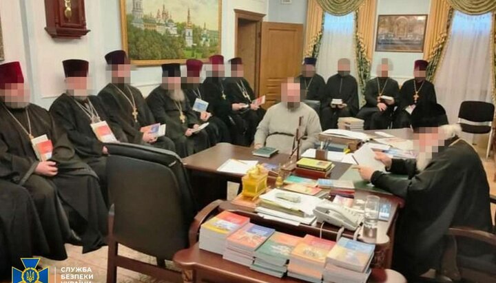 СБУ пришла с обысками к руководству УПЦ в Кировоградской области СБУ. Фото: Служба безпеки України