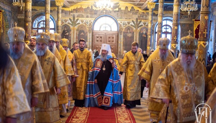 Блаженнейший Митрополит Онуфрий в 32-ю годовщину архиерейской хиротонии. Фото: УПЦ